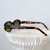 Diseñador de la marca Gafas de sol Moda Nuevo Metal Marco grande Gafas de sol Retro Hombres y mujeres Gafas de gama alta UV400 xs