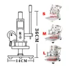 새로운 엠보싱 프린팅 브론 징 머신 핫 스탬핑 디지털 장치 도구 6 롤 스탬핑 용지 120x40mm 브래킷 T 슬롯