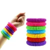Bracelet anti-moustiques Bracelets antiparasitaire Protection contre les insectes pour adultes enfants en plein air Anti moustique bracelet en gros