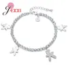 Charm Armbanden Echt 925 Sterling Zilver Zirconia Roman Mensen Ontwerp Armbanden Verjaardagsfeestje Geschenken Hot Selling Voor Vrouwen Meisjes Z0612