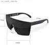 2021 NEUE Hochwertige Luxus-Sonnenbrille der Marke Heat Wave, quadratisch, verbundene Linse, Damen- und Herren-Sonnenbrille, UV400, mit Verpackungsbox L230523