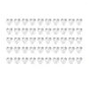 Nail Art Decorations 50Pcs Great Eye-catching Manicure Smooth Surface Wide Application Colorful DIY Charms Love Heart Ornament