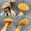 Basker japanska vintage bomullsgarn basker som är lämpliga för kvinnor och män andas på sommaren enkel hatt g220612