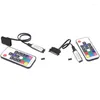 Controllers RF17 toetsen afstandsbediening DC 12V draadloze RGB-controller voor pc-computerbehuizing LED-striplicht