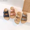 Bébé bébé été diapositive pantoufles sandales liège pantoufles enfants chaussures garçons filles designer chaussure garçon baskets enfant en bas âge enfant mode tainers L230518