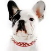 Anti-Bite Spiked Studded Pet Dog Collar PU Leather for Dogs Sport Padded Bulldog Pug Puppy Big Dog Collars Pets Supplies