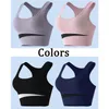 Yoga-outfit Nylon strakke sporttop voor dames Kleding Ademend Fitness Sportkleding Gym Hardlopen Training Trainingstanktop Dames BH's 2023