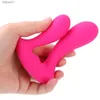 Двойное проникновение двойная головка анальная заглушка Вибратор Anus Wegina Massager 9 Speed ​​G-Spot стимулятор дистанционного управления половые игрушки для женщины L230518