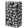 Verpakking Zakken Feestartikelen Zak van Kraftpapier 13X8X24Cm Zwart Halloween Elements Bless Cartoon Ontwerp Dinosaurus Blauw Roze Rood Geel Follo Otxsn