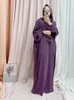 Ethnic Clothing Eid Muslim Prayer Garment Abaya Dress Women Niqab Burka Saudi Arabia Hijab Long Khimar Ramadan Jilbab Worship Robe 2023