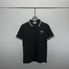 2 męskie polo t-koszulka mody haft krótkie rękawy Topy Turndown kołnierzyk tee swobodne koszule polo M-3xl#114