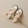 Farben Gemischte Sandalen Damen Freizeit Sommer 2023 Braun Beige Schwarz Chunky 3 cm Low Heels Casual Prinzessin Schuhe Frauen Plus Größe 43 401 4