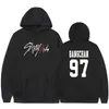 Erkek Hoodies Sweatshirts Tasarımcı Kadınlar Moda Gevşek Sokak Giyim Giyim Straykids Kombinasyon Kazak Kazak Hoodie Erkekler için Koreli Şık Palto