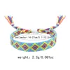 Kolorowe Lucky Friendship Bracelets Tassel Bohemian etniczny styl tkany bransoletka męska i damska akcesoria mody