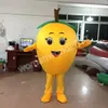 Śliczne loquat Mascot Costulat Symulacja kreskówka strój postaci garnitur karnawał dorosłych przyjęcie urodzinowe fantazyjne strój dla mężczyzn kobiety