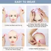 Ansiktsvårdsanordningar Elastisk ansikte Slimming Bandage V Line Face Shaper Women Chin Cheek Lift Up Belt Massage Strap Face Skin Care Beauty Tools 230609