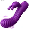 AAV G-spot Estimulación del clítoris Vibrador de conejo para un consolador potente con 10 Función de calentamiento por vibración Juguete sexual para adultos para mujeres L230518