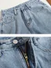 YuooMuoo Denim Damen 2022 Sommer Street Kleidung Hohe Taille Casual Komplettset Blue Jeans Shorts P230606