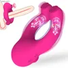 10 Frequentie Vibrerende Penis Ring Sexshop Vrouwelijke Masturbator Zuigen Tepel Stimulator Clit Stimulator Erotische Speeltjes voor Paar L230518