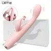 Początkujący wibrator królika G dla kobiet cichy szybki orgazm sutek pochwy stymulator stymulator żeńskie zabawki seksualne dla dorosłych 18 L230518