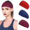 Sweatband 1 PC Absorvente Sport Sweat Headband For Men Women Yoga Hair Bands Outdoor Cycling Running Sports Accessories 230613