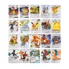 Jeux de cartes 55 pièces Pvc anglais feuille d'or Sier noir elfe ensemble Animation dessin animé jeu bébé livraison goutte jouets cadeaux Puzzles Dhwgo