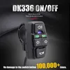 New Bicycle Lithium Battery Modified Two-In-One DK226 Horn Switch DK336 for Motorcycle Button Can Control Turn Signal Light