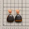 Stud Trendy Women Earrings Bold Amethysts Tiger Eye Stud Earring Teen girls Luxury Elegant Jewelry Bijoux Wholesale 230612