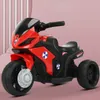 Barns elektriska motorcyklar Toys Bil Kids Rider på Three Wheeled Electric Motorcykelbatteri Babybil för barn Bästa gåvor