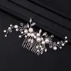 Свадебные украшения для волос серебряный цвет для женщин невеста дешевый головной убор Bridal R230612