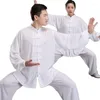 Ubranie etniczne tai chi mundurzy tradycyjny chiński ubrania mężczyzna dama długie rękawy Wushu Taichi Mężczyźni ćwiczyć tang garnitur