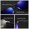 2021 HD Gepolariseerde UV 400 Heren Zonnebril Gloednieuwe Mannelijke Koele Rijden Zonnebril Rijden Eyewear Gafas De Sol tinten Met Doos L230523