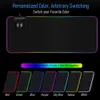 Rests AULA RGB Gaming Mouse Pad Large Led Backlight Computer Mouse pad Wireless Charger Big Mouse Carpet for Keyboard Deesk Mat