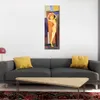 Figure abstraite peinture à l'huile sur toile Time for Me to Fly Artwork Contemporary Wall Decor