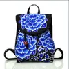 Backpack New National Embroidery Women Shopping Cover Backpacks!Nice Floral Embroidered Lady Bohemian Backrack Topsale Canvas Backpack J230517