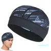 Cykelmössor Skull Cooling Mesh Sweattproof Beanie Hat Running Helmets Liner för män Kvinnor