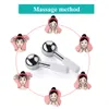 Gezicht Massager Ice Globes Koud Roestvrij Staal Roller Skin Beauty Spa Cooling Globe Massage Bal Gezichtsverzorging Cryo Freeze Stick 230609