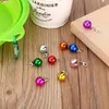 10/PCS Cat Dog Twlar Bells Charms ، Pet Colorful Small مع المشابك ، وملحقات طوق الحيوانات الأليفة ، وحفلات المهرجان DIY Decoration