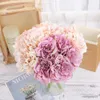 Dried Flowers New 5pcs a bunch of peony artificial flowers silk home decorations wedding bridal bouquets
