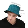 Bérets Fashion Teal Jellyfish Bucket Chaps Femmes hommes Place Sun Summer Fisherman Cap pêcheur