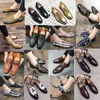 Luxusmarke Leffer Schuhe mit spitzer Doppelschnalle, Krokodildruck, glänzende Lederschuhe, Büro- und Business-Schuhe, Größe 38–48