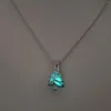 Kettingen Lichtgevende Openbare Holle Kerstboom Hanger Ketting Ketting Mode-sieraden Cadeaus Voor Meisjes Collares