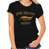 Women's T-Shirt New Zealand Rugby Maori Sunset Black Funny Women T Shirt Fashion O Neck Custom Printed Men T Shirt Unisex Casual Streetwear Tops