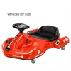 Niños 12V Dual Drive Coches eléctricos Vehículos para niños Kart recargable Adultos pueden montar en carreras al aire libre Regalo del día de los niños