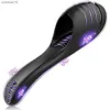 2 Motorer Justerbar handhållen penisvibrator 9 vibrationer glans testikel perineum massager manlig onanator sex leksaker för män 18+ l230518