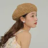 أزياء Berets غير الرسمية BEEDER BEEDER WIND FRESS FRENCH SUMMER SUMMER HAT HAT SOLID G220612