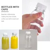 Kaseler şişe portatif içecek şişeleri meyve suyu paketleme kabı şeffaf alt süt çayı