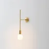 Wall Lamp Modern Led Living Room Sets Smart Bed Gooseneck Reading Light Mounted Crystal Sconce Lighting Industrial Plumbing