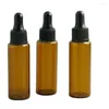 Storage Bottles 24pcs/lot 30ml Amber Glass Dropper Bottle For Essential Oil E Liquid Massage Pipette
