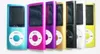 Metal Mp3 MP4 Oyuncu 64GB/32GB/16GB Slim Sport Mp4 Oyunu LCD Flash HiFi Mini Müzik Video Oynatıcı FM Radyo TF Kaydedici